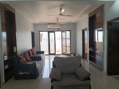 Living Room Image of 1588 Sq.ft 3 BHK Apartment / Flat for rent in Niharika Splendour, Begumpet Hyderabad for Rs. 52000