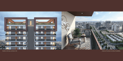 Image of 1351 Sq.ft 2 BHK Apartment / Flat for sale in Santvan Rizon, Palanpur, Surat for Rs. 5600000