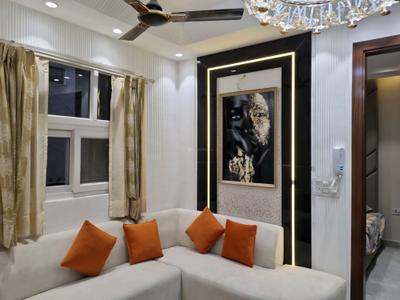 Living Room Image of 600 Sq.ft 2 BHK Apartment / Flat for sale in Dwarka Mor New Delhi for Rs. 4800000