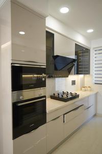 Kitchen Image of 2100 Sq.ft 3 BHK Builder Floor for sale in Lark Bollywood Green City, Sector 113 Mohali for Rs. 13500000