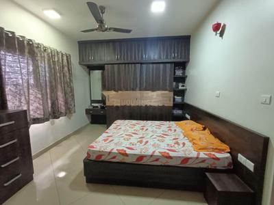 Bedroom Image of 1100 Sq.ft 3 BHK Apartment / Flat for rent in Prestige Jindal City, Anchepalya Bengaluru for Rs. 40000