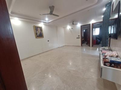 Hall Image of 1440 Sq.ft 3 BHK Builder Floor for rent in Mukherjee Apartment, Mukherjee Nagar New Delhi for Rs. 46000