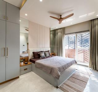 Bedroom Image of 1500 Sq.ft 3 BHK Apartment / Flat for rent in Avanti Vihar Raipur for Rs. 40000
