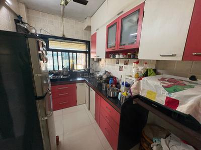 Kitchen Image of 800 Sq.ft 2 BHK Apartment / Flat for sale in Kopar Khairane Navi Mumbai for Rs. 15000000