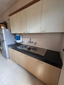 Kitchen Image of 1700 Sq.ft 2.5 BHK Builder Floor for rent in South City Floors 1, Sector 41 Gurgaon for Rs. 70000