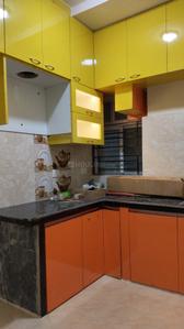 Kitchen Image of 1200 Sq.ft 3 BHK Apartment / Flat for rent in Chinar Park Kolkata for Rs. 25000