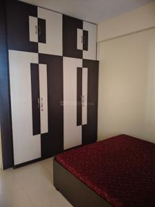 Bedroom Image of 1100 Sq.ft 2 BHK Apartment / Flat for rent in Kameshwar Annex, Motera Ahmedabad for Rs. 25000