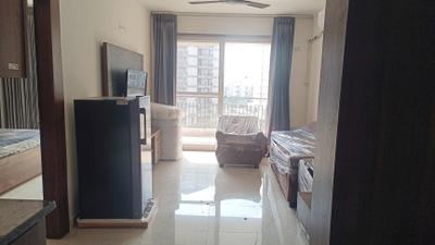 Living Room Image of 795 Sq.ft 1 BHK Apartment / Flat for rent in Cosmos Express 99, Sector 99 Gurgaon for Rs. 30000