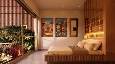 Bedroom Image of 1414 Sq.ft 3 BHK Apartment / Flat for sale in Graviti Hanging Gardens, Central Telecom Society Bengaluru for Rs. 23000000