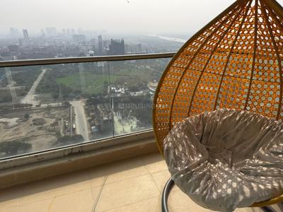 Balcony Image of 2105 Sq.ft 3 BHK Apartment / Flat for rent in Supertech Supernova, Sector 94 Noida for Rs. 65000