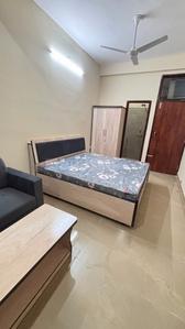 Bedroom Image of 500 Sq.ft 1 RK Apartment / Flat for rent in Jagatpura Jaipur for Rs. 15500