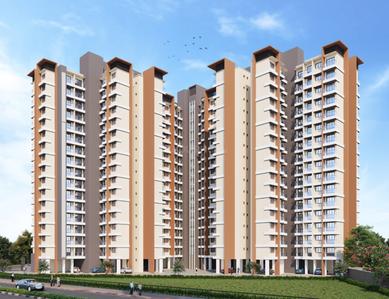 Building Image of 550 Sq.ft 1 BHK Apartment / Flat for sale in Prithvi Anand Kuber Complex Phase 2, Palghar Mumbai for Rs. 2800000