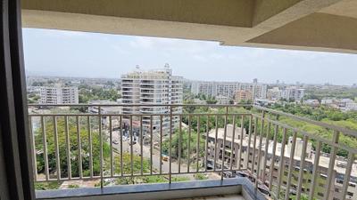 Balcony Image of 1100 Sq.ft 2 BHK Apartment / Flat for rent in Central Paark, Jagtap Nagar Nashik for Rs. 17000