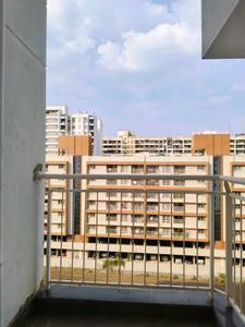 Living Room Image of 666 Sq.ft 2 BHK Apartment / Flat for rent in Pharande Kairosa, Punawale Pune for Rs. 25000