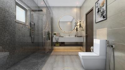 Bathroom Image of 1656 Sq.ft 3 BHK Apartment / Flat for sale in Mahavir Nagar Patna for Rs. 14904000