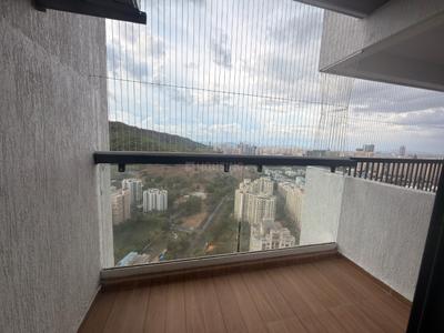 Balcony Image of 1400 Sq.ft 3 BHK Apartment / Flat for rent in DSS Mahavir Spring, Thane West Thane for Rs. 80000