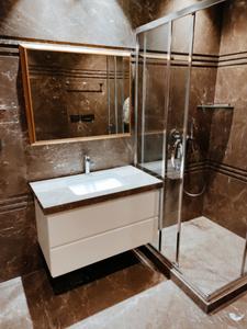 Bathroom Image of 3000 Sq.ft 4 BHK Builder Floor for rent in Sukhdev Vihar New Delhi for Rs. 135000