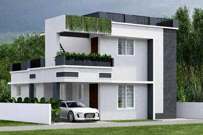 Image of 1600 Sq.ft 3 BHK Villa for sale in Sundakkamuthur, Coimbatore for Rs. 9500000