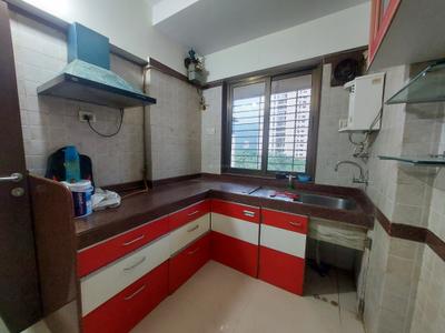 Kitchen Image of 580 Sq.ft 1 BHK Apartment / Flat for rent in Sai Simran, Govandi Mumbai for Rs. 50000