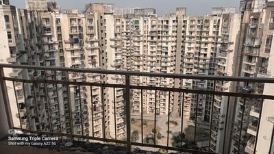 Balcony Image of 550 Sq.ft 1 BHK Apartment / Flat for rent in Supertech Eco Village, Noida Extension Greater Noida for Rs. 14500
