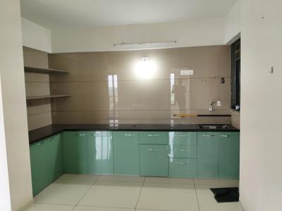 Kitchen Image of 1800 Sq.ft 3 BHK Apartment / Flat for rent in Swarnim Dharti, Vaishno Devi Circle Ahmedabad for Rs. 20000