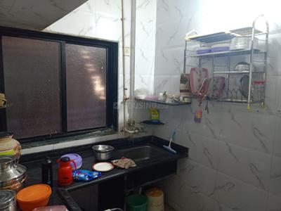 Kitchen Image of 520 Sq.ft 1 BHK Apartment / Flat for sale in Nandan Residency, Ulhasnagar Thane for Rs. 2000000