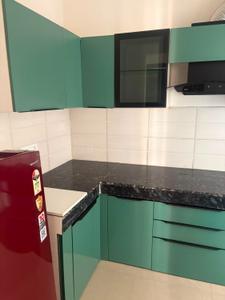 Kitchen Image of 1050 Sq.ft 2 BHK Apartment / Flat for rent in Shri Radha Aqua Garden, Noida Extension Greater Noida for Rs. 28000