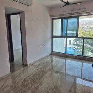 Hall Image of 1080 Sq.ft 2 BHK Apartment / Flat for rent in Lokhandwala Octacrest, Kandivali East Mumbai for Rs. 58000