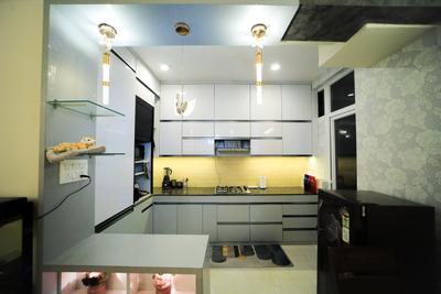 Kitchen Image of 1650 Sq.ft 3 BHK Apartment / Flat for sale in Omaxe The Palace, Gomti Nagar Lucknow for Rs. 15000000