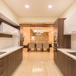 Kitchen Image of 2225 Sq.ft 4 BHK Apartment / Flat for sale in Exotic Magnifiq, Dhakoli Zirakpur for Rs. 19500000