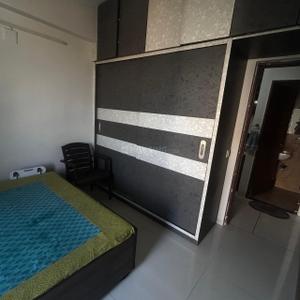 Bedroom Image of 1200 Sq.ft 2 BHK Apartment / Flat for sale in South Bopal Ahmedabad for Rs. 5900000