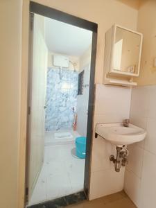 Bathroom Image of 1100 Sq.ft 2 BHK Apartment / Flat for rent in Sundarvan Apartment, Rabale Navi Mumbai for Rs. 32000