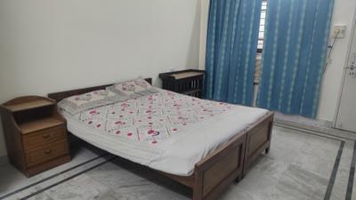 Bedroom Image of 2500 Sq.ft 4 BHK Independent House for rent in Raj Group Bhopal Raj Tulip Apartments, Minal Residency Bhopal for Rs. 26000