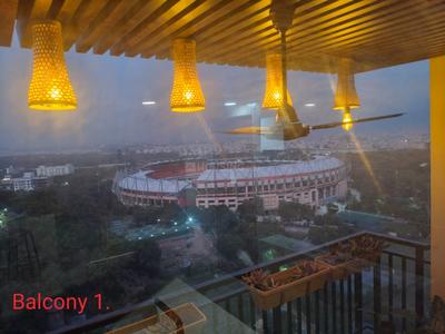 Balcony Image of 1757 Sq.ft 3 BHK Apartment / Flat for sale in NSL East County, Uppal Hyderabad for Rs. 27500000