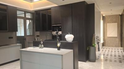 Kitchen Image of 2900 Sq.ft 4 BHK Apartment / Flat for sale in Z Luxuria, Thaltej Ahmedabad for Rs. 95000000
