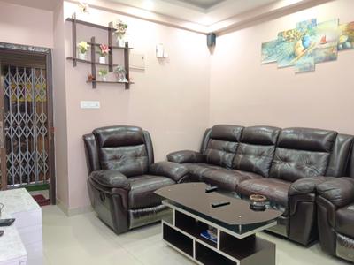 Living Room Image of 980 Sq.ft 2 BHK Apartment / Flat for rent in Riya Manbhari Ananya, Harinavi Kolkata for Rs. 20000