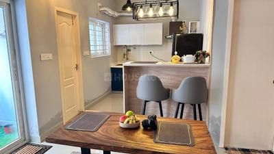 Kitchen Image of 990 Sq.ft 2 BHK Apartment / Flat for sale in Sagas Coral Springs, Muttukadu Chennai for Rs. 12700000