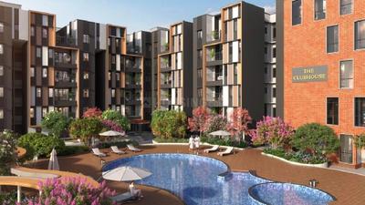 Image of 1120 Sq.ft 2 BHK Apartment / Flat for sale in TVS Emerald Verde Vista, Padur, Chennai for Rs. 8940000