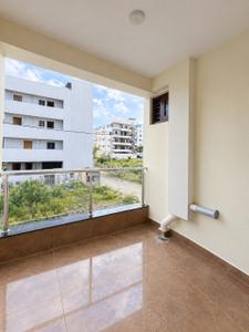 Balcony Image of 1450 Sq.ft 3 BHK Apartment / Flat for rent in Kaggadasapura Bengaluru for Rs. 40000