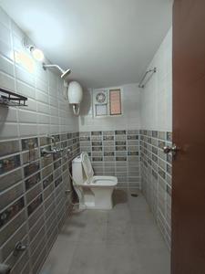 Bathroom Image of 1200 Sq.ft 2 BHK Apartment / Flat for rent in Neknampur Hyderabad for Rs. 34000
