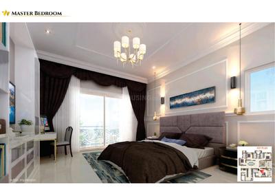 Bedroom Image of 2555 Sq.ft 4.5 BHK Apartment / Flat for sale in Prestige Waterford, Whitefield Bengaluru for Rs. 36500000