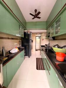 Kitchen Image of 635 Sq.ft 1 BHK Apartment / Flat for rent in Dombivli West Thane for Rs. 14000