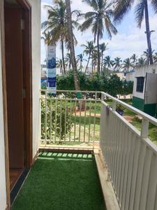 Balcony Image of 1105 Sq.ft 2 BHK Apartment / Flat for sale in Ramky One Karnival by Ramky Estates, Electronic City Bengaluru for Rs. 14250000