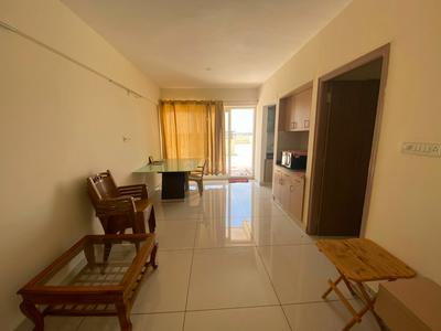 Hall Image of 950 Sq.ft 1 BHK Builder Floor for rent in Domlur Layout Bengaluru for Rs. 45000