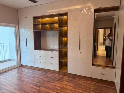 Bedroom Image of 1740 Sq.ft 3 BHK Apartment / Flat for rent in L And T Raintree Boulevard, Sahakara Nagar Bengaluru for Rs. 70000