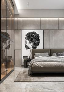 Bedroom Image of 3600 Sq.ft 4 BHK Apartment / Flat for sale in Avadh Habitat, Dumas Surat for Rs. 17200000