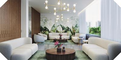 Hall Image of 6100 Sq.ft 4 BHK Apartment / Flat for sale in Sankalp The Bellagio, Ambli Ahmedabad for Rs. 56100000