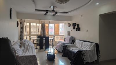 Living Room Image of 1400 Sq.ft 3 BHK Apartment / Flat for sale in DSK Saptasur, Dhayari Pune for Rs. 8600000