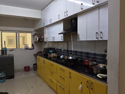 Kitchen Image of 1740 Sq.ft 3.5 BHK Apartment / Flat for rent in Mantri Webcity3B, Narayanapura Bengaluru for Rs. 50000
