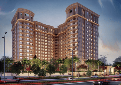 Image of 1100 Sq.ft 3 BHK Apartment / Flat for sale in SIS Florence, Porur, Chennai for Rs. 12000000